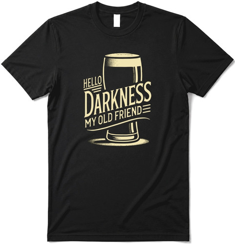 Shirt hello darkness old - shirt,