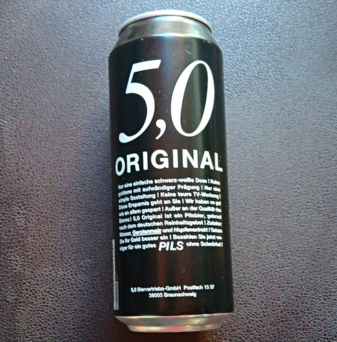 Original bierdose 500 ml - bierdose,