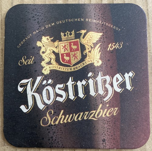 Bierdeckel köstritzer - bierdeckel,