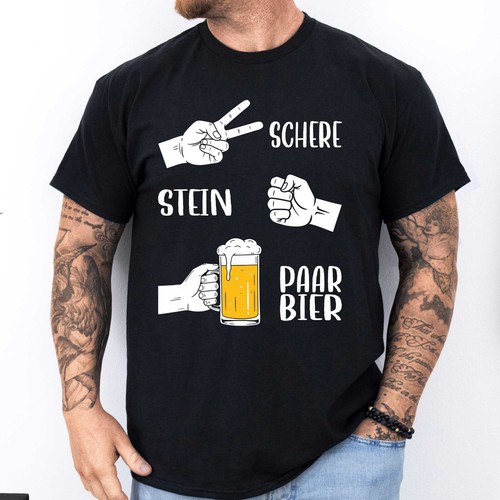 Lustiges schere stein paar - stein,