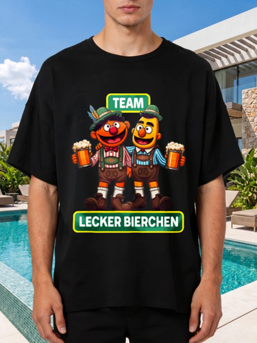 Herrenshirt team lecker - team,