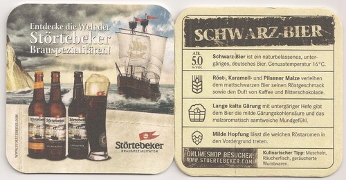 Störtebeker bier bierdeckel - störtebeker,
