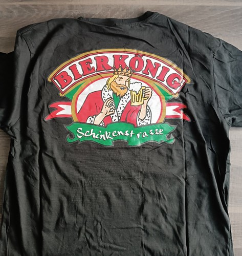 Bierkönig shirt schwarz gr - bierkönig,