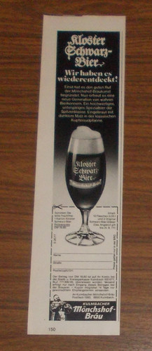 Seltene werbung kulmbacher - seltene,
