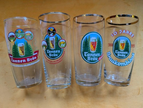 Biergläser tannen bräu - tannen,