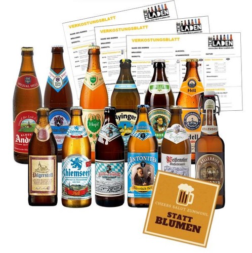 Bierpaket testpaket 0 50l - bierpaket, 12