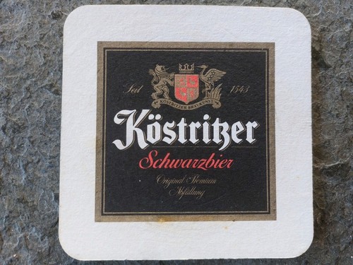 Bierdeckel köstritzer - bierdeckel:,