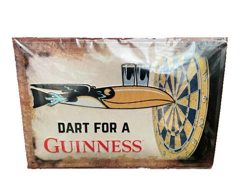 Dart for guinness - a, guinness.