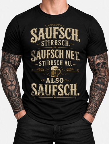 Schwäbisches shirt herren - t-shirt,