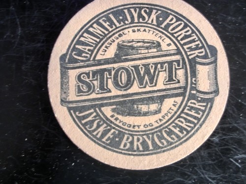 Bierdeckel stowt schwarzbier - bierdeckel,