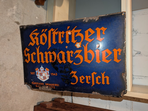 Historisches emailleschild - historisches,